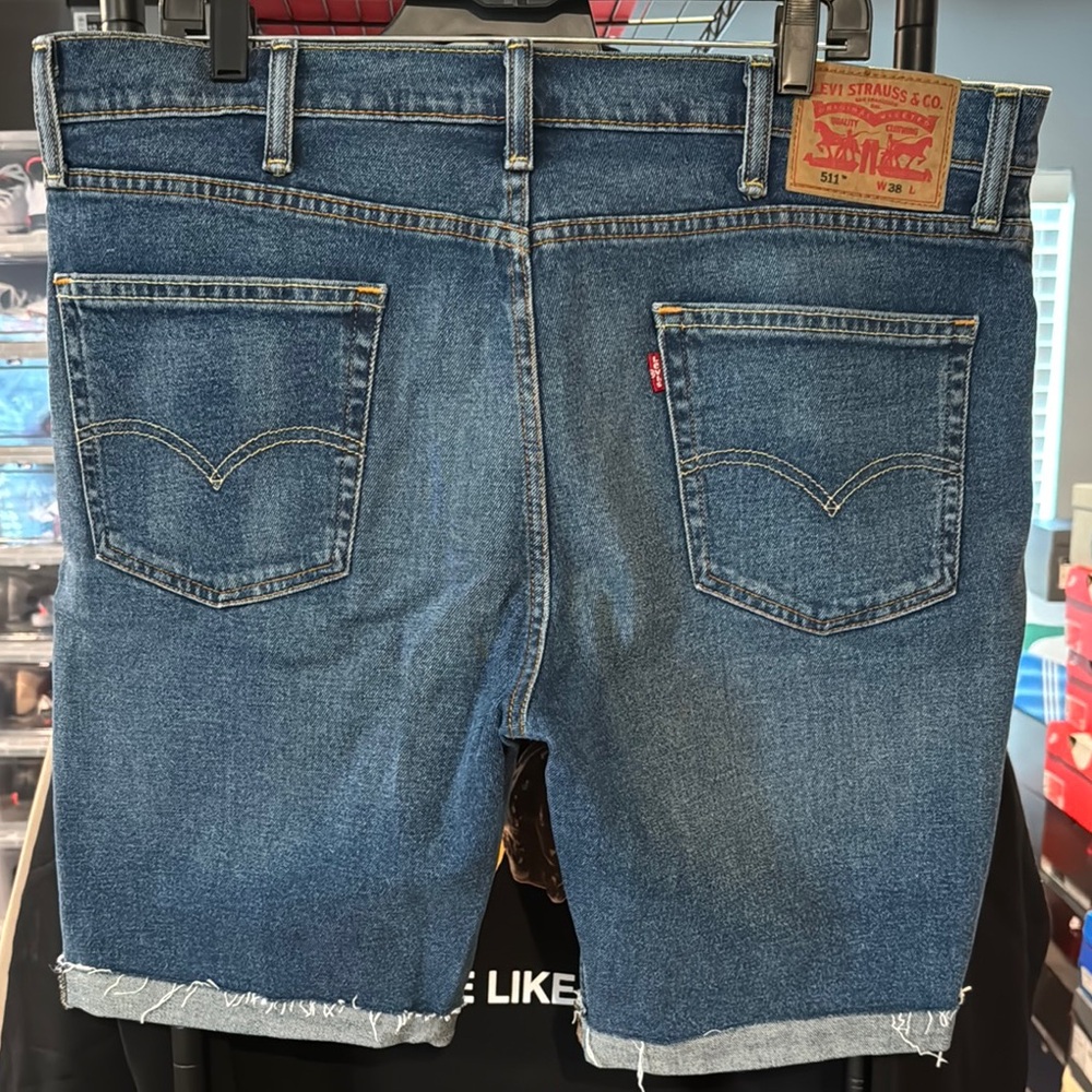 Levi's 511 Blue Jean Shorts